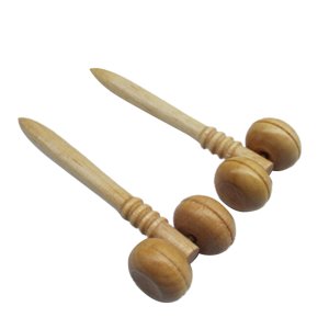 Useful Wooden Eyes Face Roller Massager For Relaxing Face Neck Chin Massage Slimming Tool Face-lift Tool 10.5CM