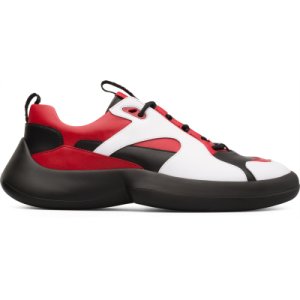 Camper LAB Abs, Sneaker Uomo, Rosso /Nero/Bianco, Misura 39 (EU), K100509-001