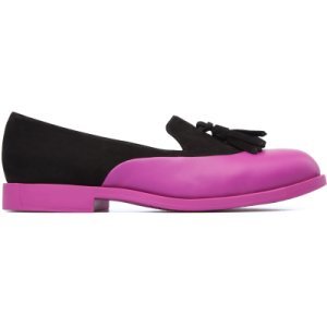 Camper Bowie, Zapatos planos Mujer, Violeta/Negro, Talla 35 (EU), K200203-001