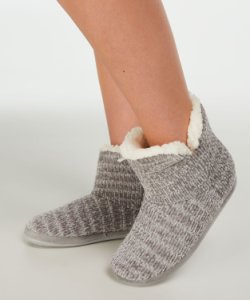 Hunkemöller Chenille slippers Grey