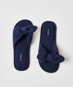 Hunkemöller Structured knot slippers Blue