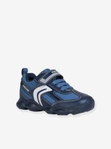 Zapatillas J Munfrey Boy A GEOX® azul oscuro liso con motivos