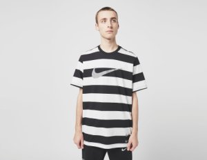 Nike Swoosh Stripe T-Shirt Men's, blanco