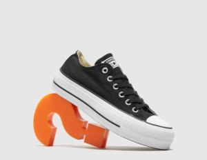 Converse Chuck Taylor All Star Lift Canvas Low Top Donna, nero
