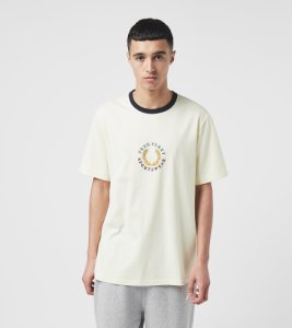 Fred Perry  T-Shirt Branded, bianco