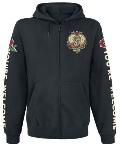 A Day To Remember You're Welcome Hooded zip black