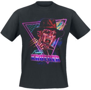 A Nightmare On Elm Street - Freddy Retro - T-Shirt - black
