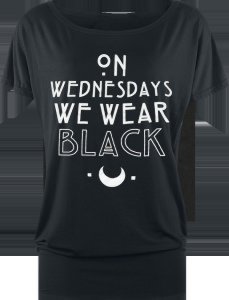 American Horror Story - Wednesdays - Girls shirt - black