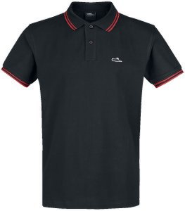 Atticus - Classic Tipped - Polo shirt - black