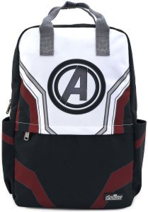 Avengers - Endgame - Loungefly - Avengers Logo - Backpack - black-white-red