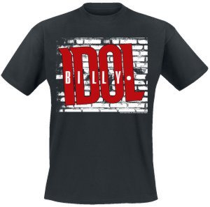 Billy Idol - Logo - T-Shirt - black