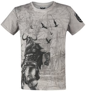 Black Premium by EMP - Rebel Soul - T-Shirt - grey