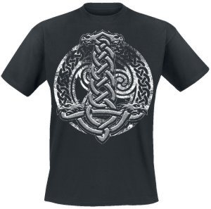Celtic Shield -  - T-Shirt - black