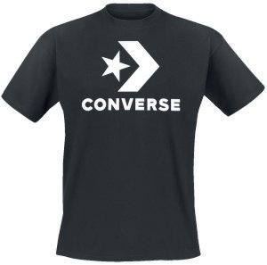 Converse - Scripted Star Chevron - Girls shirt - black