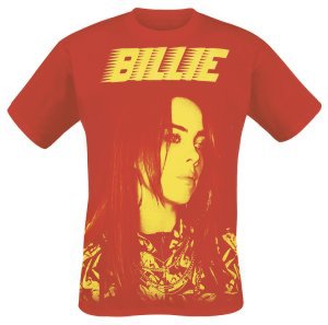 Eilish, Billie - Racer - T-Shirt - red