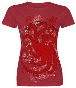 Game of Thrones - House Targaryen - Blood Of A Dragon - Girls shirt - red