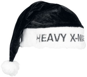 Heavy X-Mas - Christmas Hat - Christmas hat - black-white