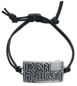 Iron Maiden - Iron Maiden Logo - Bracelet - black