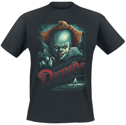 IT Chapter 2 - Derry Courage To Return T-Shirt black