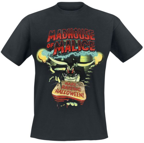 Looney Tunes Madhouse Of Malice T-Shirt black