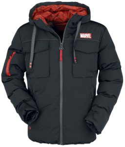 Marvel Marvel Logo Winter Jacket black