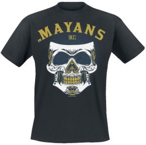 Mayans - Skull Gold - T-Shirt - black