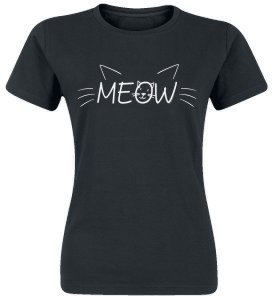 MEOW -  - Girls shirt - black