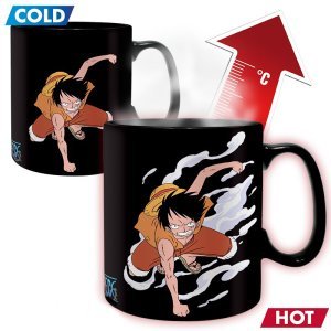 One Piece - Luffy & Ace - Heat-Change Mug - Ceramic mug - Standard