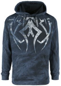 Outer Vision - Eagle Wings - Hooded sweatshirt - blue