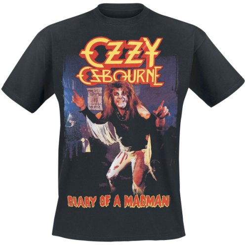 Ozzy Osbourne Diary Of A Madman Album T-Shirt black
