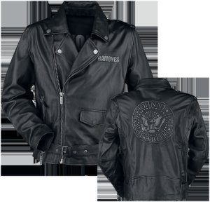 Ramones - EMP Signature Collection - Leather jacket - black