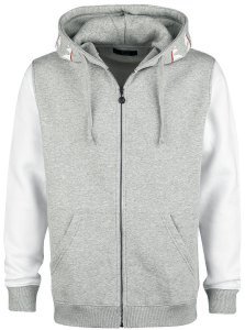 RED by EMP - Mask Of Sanity - Hooded zip - grey-white