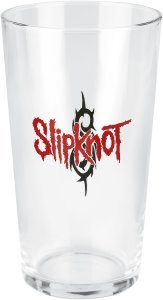 Slipknot - Slipknot Logo - Pint Glass - transparent