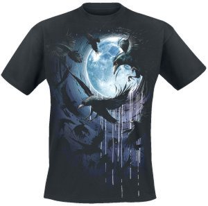 Spiral - Crow Moon - T-Shirt - black