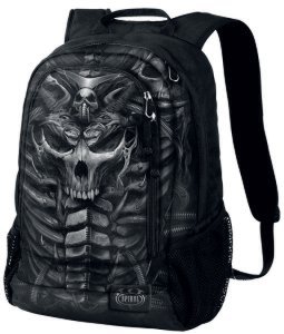 Spiral - Skull Armour - Backpack - black