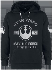 Star Wars - 1977 - May The Force Be With You - Hooded sweatshirt - mottled grey