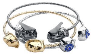 Star Wars - C3PO, R2D2, Darth Vader - Bracelet - silver-coloured