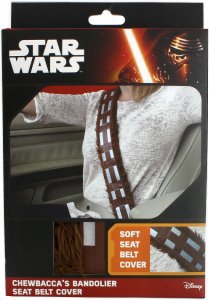 Star Wars - Chewbacca - Seatbelt Cover - Car Decoration - brown