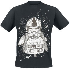 Star Wars - Episode 4 - Hoth Trooper - T-Shirt - black
