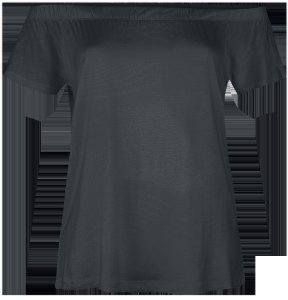Sublevel - Off Shoulder Shirt - Girls shirt - black