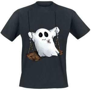 Swing Ghost  T-Shirt black