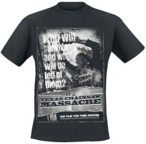 Texas Chainsaw Massacre - Who Will Survive - T-Shirt - black