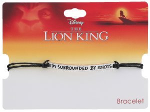 The Lion King - I'm Surrounded By Idiots - Bracelet - silver-coloured