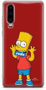 The Simpsons - Bart Rude - Huawei - Mobile Phone Cover - multicolour