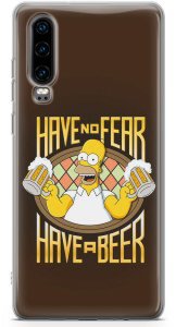 The Simpsons - Have no Fear, Have a Beer - Huawei - Mobile Phone Cover - multicolour