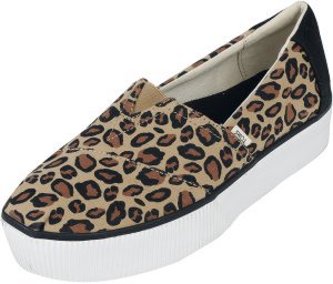 TOMS - Leopard Alpargata Boardwalk Slip-On - Sneakers - black
