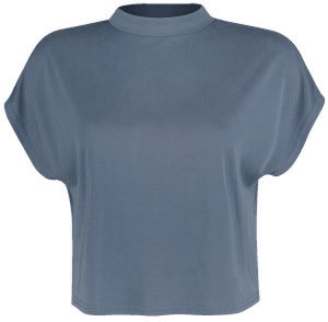 Urban Classics - Ladies Modal Short Tee - Girls shirt - blue