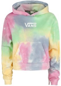 Vans - Aura Crop Hoodie - Girls hooded sweatshirt - multicolour