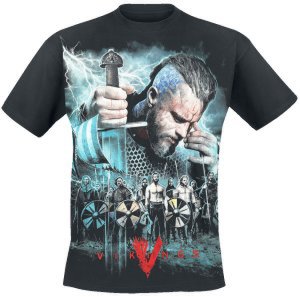 Vikings - Ragnar - Battle - T-Shirt - black