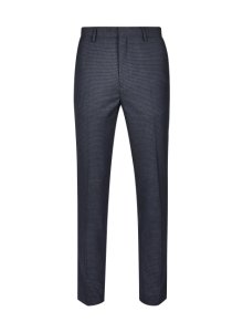 Womens **Burton Blue Skinny Fit Dogtooth Trousers- Grey, Grey